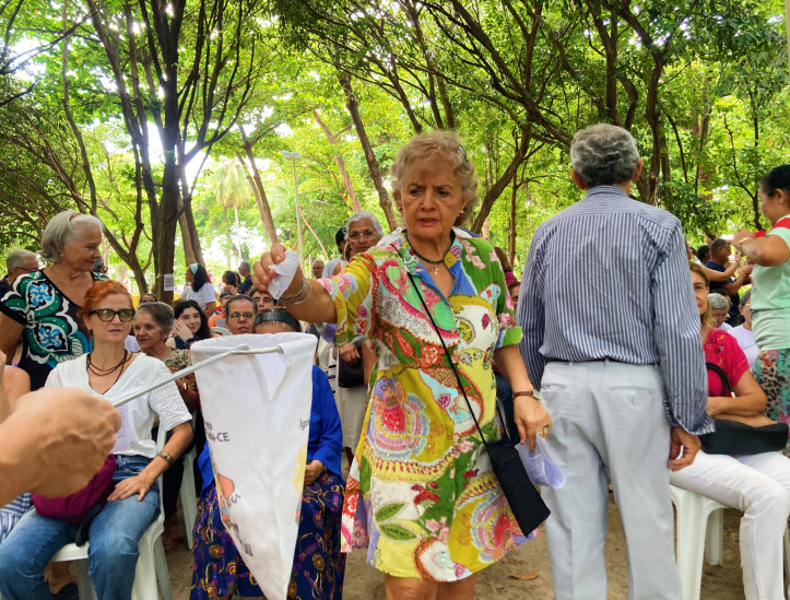 FORTALEZA-CE, BRASIL, 16-02-2025: Missa ecumênica da Igreja em Saída com foco em ecologia e preservação ambiental. (Foto: Lorena Louise/ O Povo)