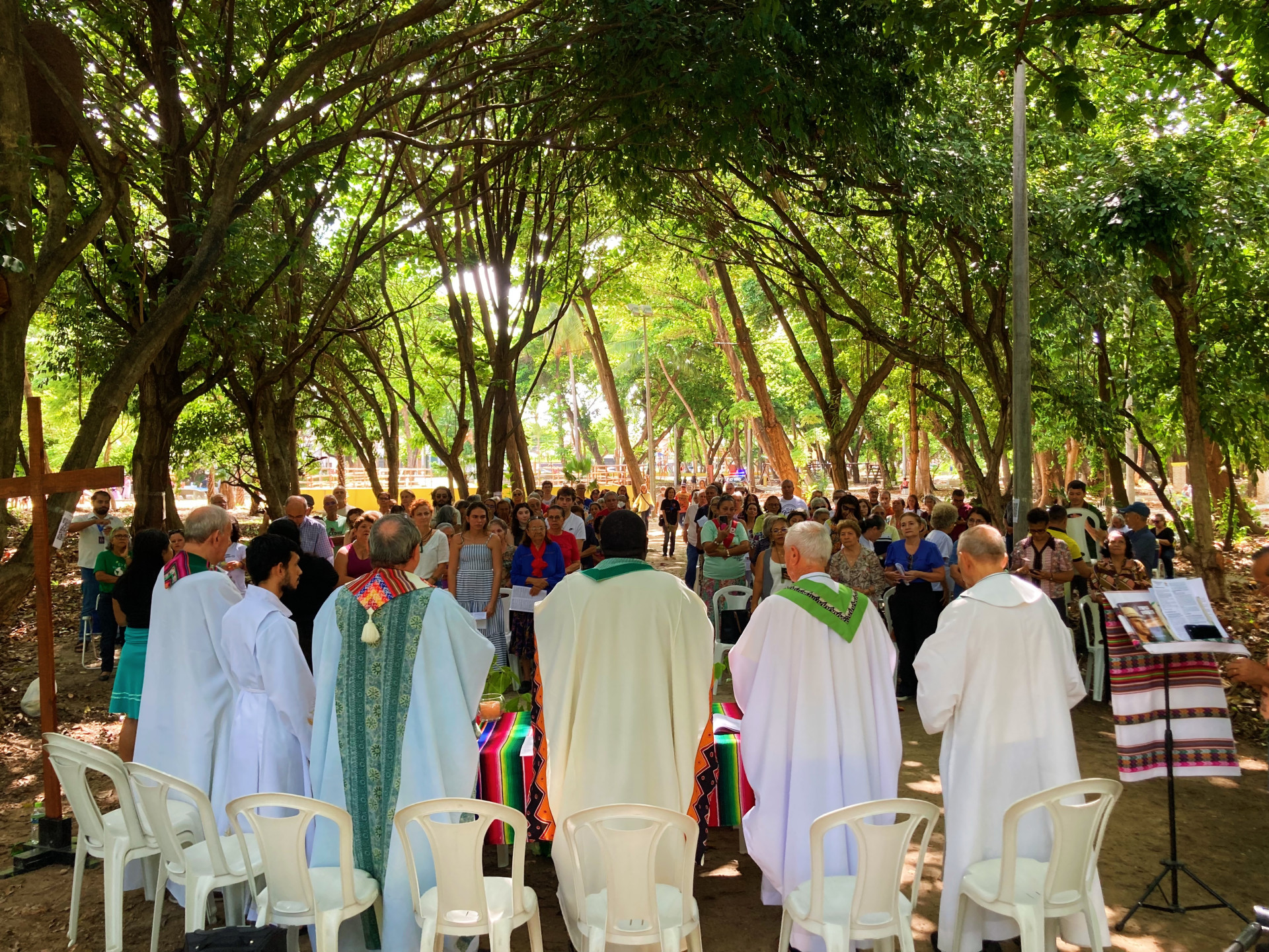 FORTALEZA-CE, BRASIL, 16-02-2025: Missa ecumênica da Igreja em Saída com foco em ecologia e preservação ambiental. (Foto: Lorena Louise/ O Povo) (Foto: Lorena Louise/Especial para O POVO)