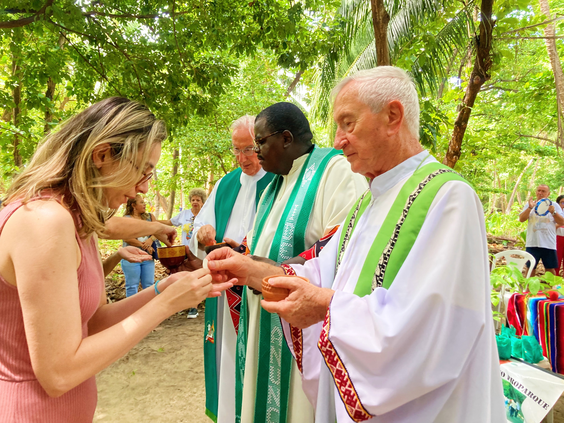 FORTALEZA-CE, BRASIL, 16-02-2025: Missa ecumênica da Igreja em Saída com foco em ecologia e preservação ambiental. (Foto: Lorena Louise/ O Povo)