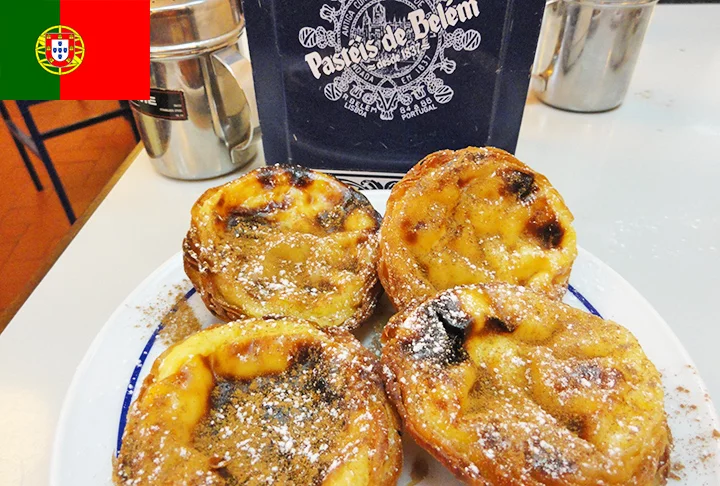 Um dos doces mais famosos do mundo, o pastel de Belém (nata) é consumido em vários pontos do planeta e muito apreciado no Brasil.  A iguaria foi eleita pela Enciclopédia gastronômica 'TasteAtlas' como a melhor sobremesa do mundo.