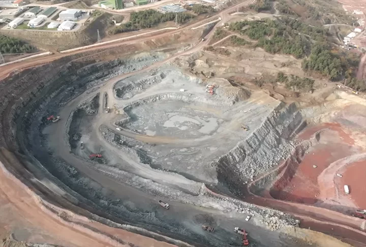 A escavação começou em 31/5/2023 na Bacia de Tarim, Região Autônoma Uigur de Xinjiang, na China.