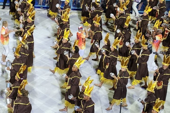Acadêmicos de Vigário Geral - A escola terá como enredo Ecos de um Vagalume, sobre o jornalista Francisco Guimarães (1875-1946), conhecido como Vagalume, conhecido por suas crônicas que falavam sobre o carnaval das ruas do Rio antigo nos séculos 19 e 20.