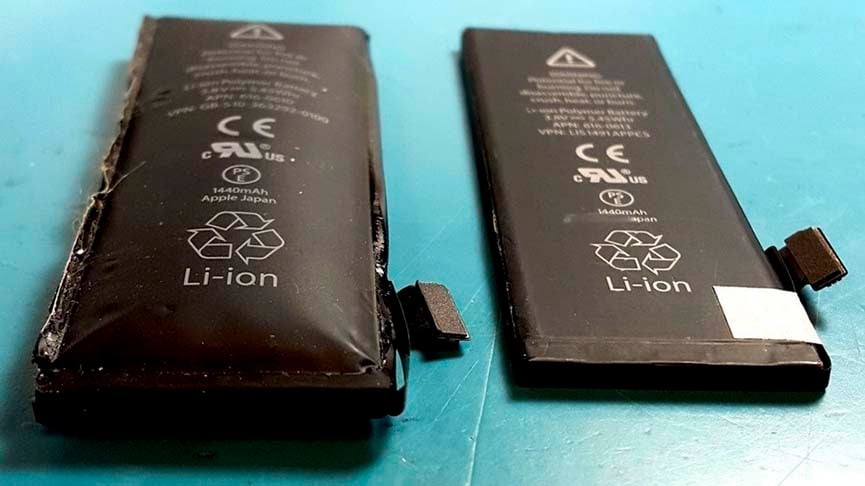 Verifique se a bateria está estufada. Se isso ocorrer, troque imediatamente por outra. E o descarte da antiga deve ser feito em cestas específicas (nunca junto com o lixo comum). Lojas de eletrônicos costumam ter local apropriado para quem quer se desfazer de acessórios eletrônicos.