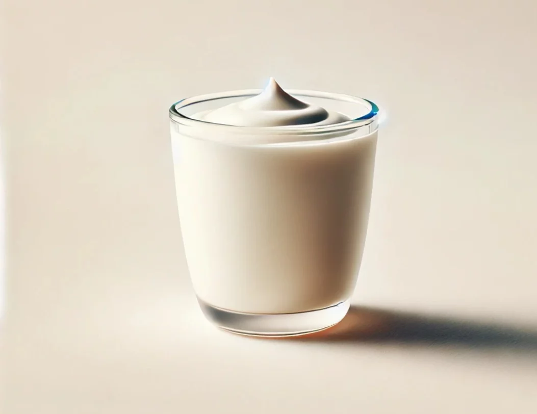 Fonte de cálcio e proteínas, fortalece dentes e gengivas. Também auxilia na digestão e melhora a flora intestinal.
