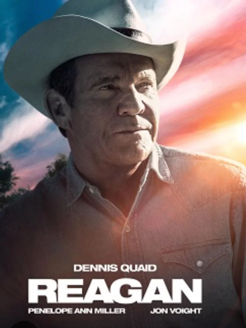 Reagan - Dirigido por Sean McNamara e estrelado por Dennis Quaid e Penelope Ann Miller, Reagan é uma cinebiografia do 40º presidente dos Estados Unidos, Ronald Reagan. O filme explora sua vida desde a juventude até sua carreira em Hollywood e seu tempo na Casa Branca, destacando eventos políticos e pessoais que moldaram sua trajetória.