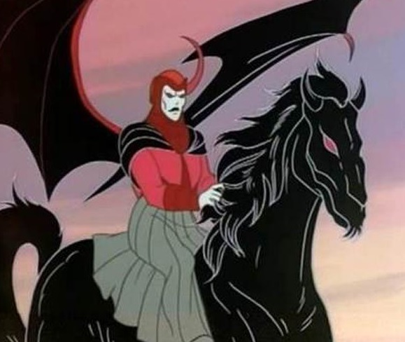 Vingador - Desenho animado: Caverna do Dragão - Vingador é um feiticeiro extremamente perigosos e poderoso e é o grande vilão da Caverna do Dragão, um dos desenhos de maior sucesso no Brasil. 