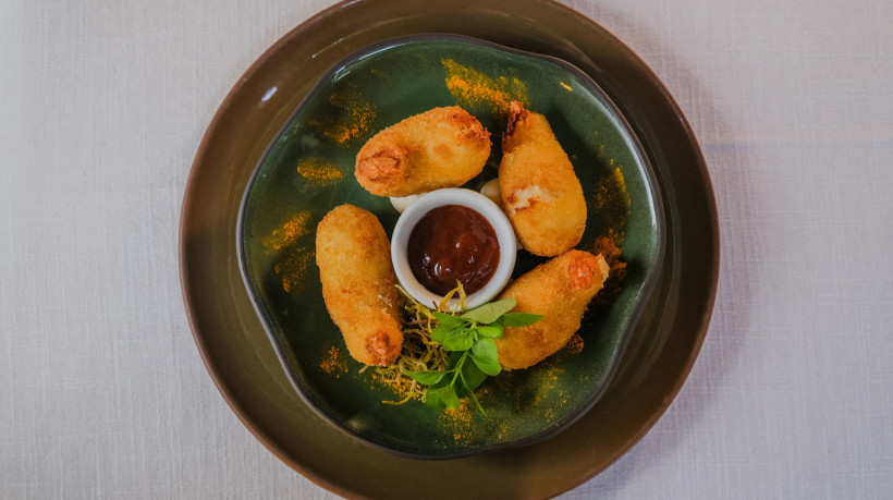 FORTALEZA-CE, BRASIL, 18-02-2025: Temporada da goiaba e os pratos preparados nos restaurantes. Na foto, os pratos do Lô Restaurante. (Foto: Fernanda Barros/ O Povo)