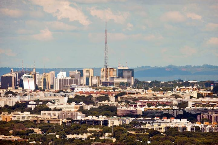 9º lugar: Brasília - O aluguel médio no Distrito Federal é R$ 46,8/m². A população da cidade é de 2,4 milhões de habitantes. 

