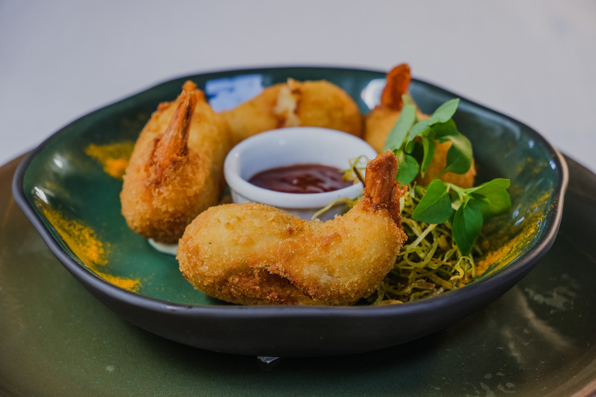 FORTALEZA-CE, BRASIL, 18-02-2025: Temporada da goiaba e os pratos preparados nos restaurantes. Na foto, os pratos do Lô Restaurante. (Foto: Fernanda Barros/ O Povo)