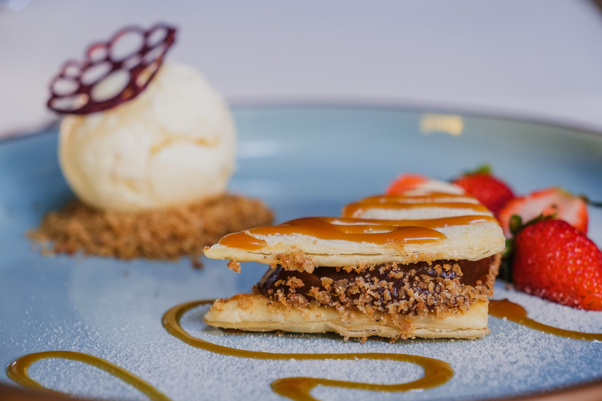 FORTALEZA-CE, BRASIL, 18-02-2025: Temporada da goiaba e os pratos preparados nos restaurantes. Na foto, os pratos do Lô Restaurante. (Foto: Fernanda Barros/ O Povo)