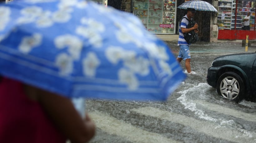 Imagem de apoio ilustrativo. Aviso meteorol&oacute;gico tem vig&ecirc;ncia at&eacute; 10 horas desta manh&atilde; de segunda-feira, 22