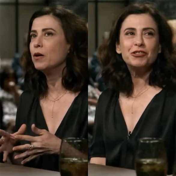 Não demorou muito para os internautas relembrarem uma fala de Torres durante uma participação no programa Que História É Essa, Porchat?, em 2024, na qual ela expressa sua admiração por Swinton.