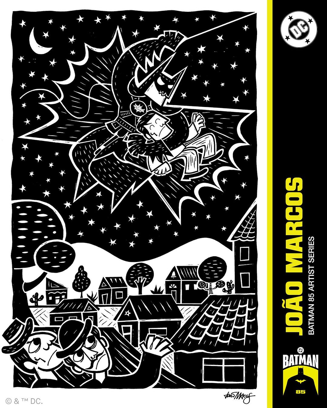 Entre as ilustrações está a do artista brasileiro João Marcos Mendonça, que recriou a capa histórica em xilogravura (feita em matriz de madeira). 
