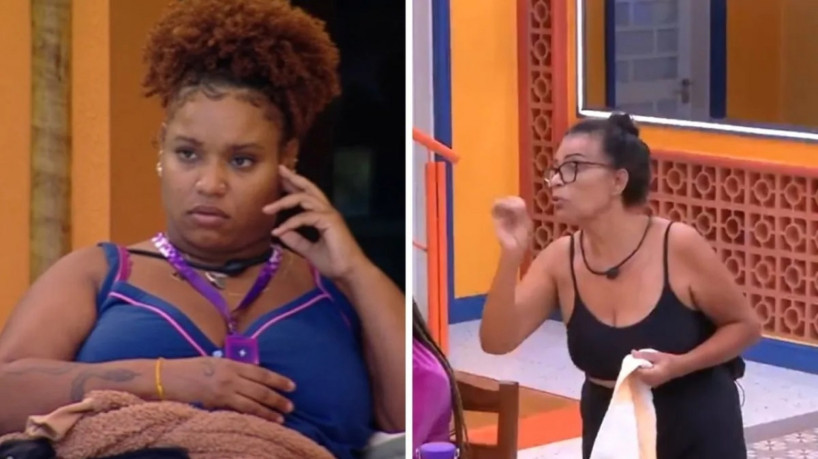 Camilla e Vilma brigam por causa do tempero do almoço no BBB 25 