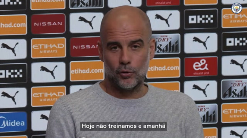 Guardiola divulga novidades sobre lesão de Haaland
