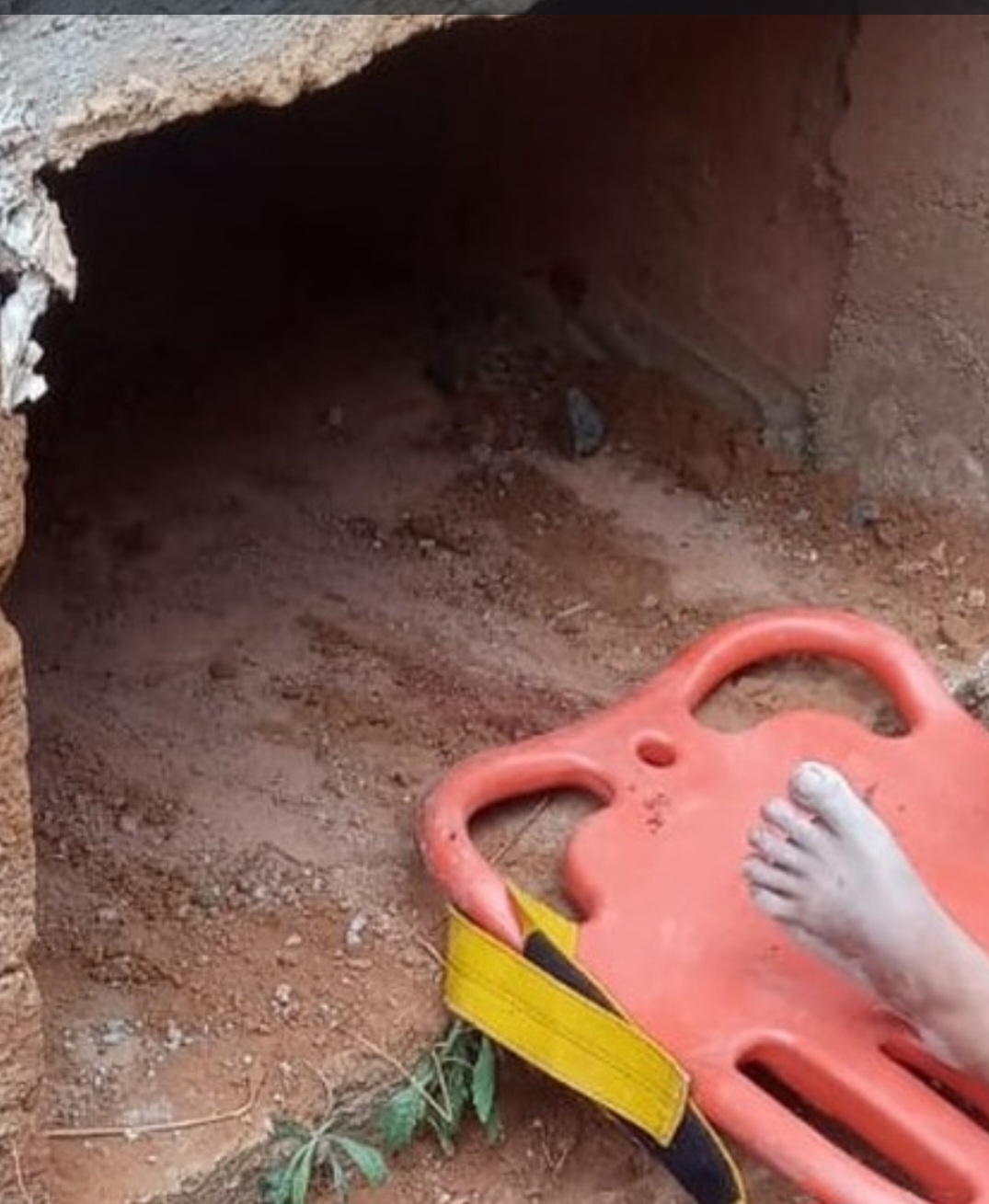 A mulher disse que não lembrava de nada do que havia acontecido desde a chegada dos criminosos até o momento em que ela acordou no túmulo e se desesperou.