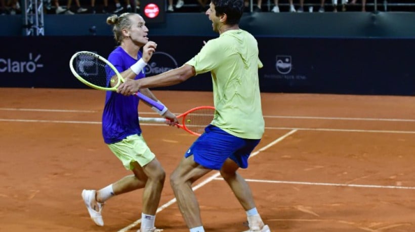 Brasileiros enfrentarão dupla espanhola na final de duplas do Rio Open 2025