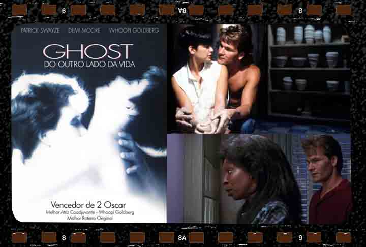 Ghost: Do Outro Lado da Vida (1990): Esse clássico da Sessão da Tarde é um filme romântico e de fantasia cuja história é uma combinação de romance, fantasia e elementos sobrenaturais.