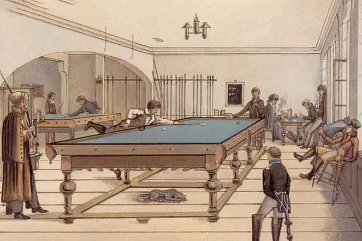 A sinuca surgiu na Índia em 1875, inventada por oficiais britânicos do exército. Eles combinaram regras de diferentes jogos de bilhar para criar uma nova modalidade. 