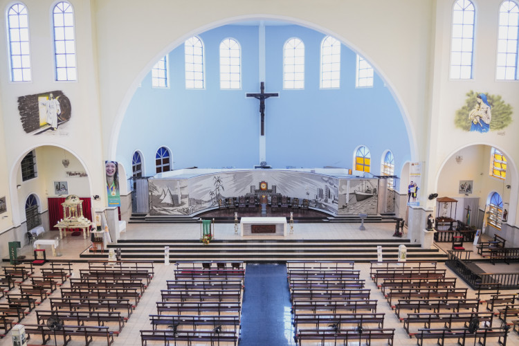 FORTALEZA, CEARÁ, BRASIL, 24-02-2025: A Paróquia São Benedito é escolhido como Santuário de Peregrinação Jubilar. (Foto: Fernanda Barros/ O Povo)