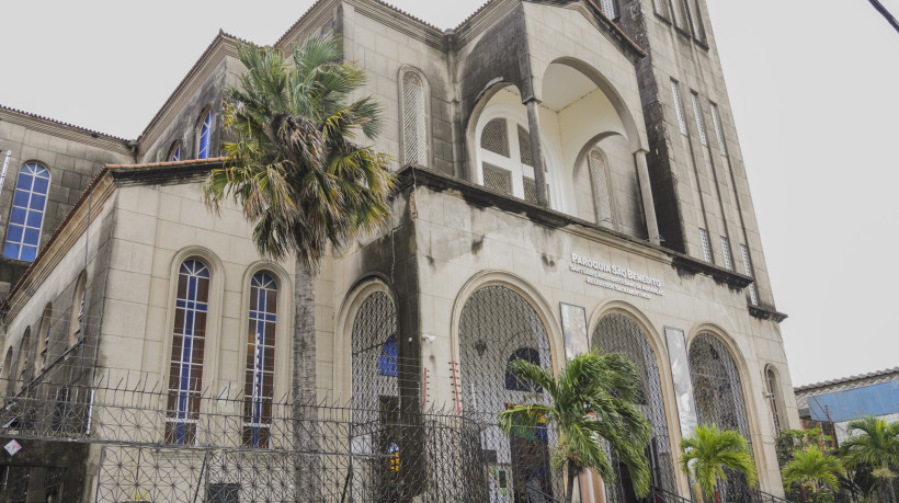 FORTALEZA, CEARÁ, BRASIL, 24-02-2025: A Paróquia São Benedito é escolhido como Santuário de Peregrinação Jubilar. (Foto: Fernanda Barros/ O Povo)