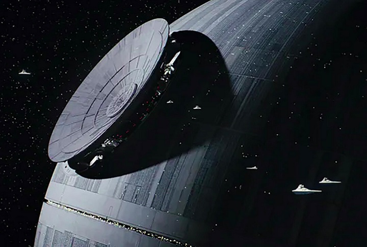 Em Star Wars, a Estrela da Morte é uma das armas mais temidas que simbolizam o poder destrutivo do Império Galáctico.