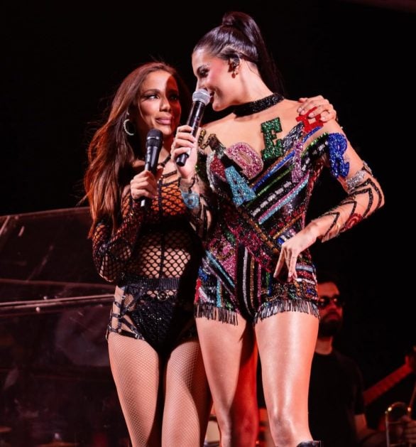 Dessa vez, o a tentativa de flerte aconteceu durante o evento Ensaios da Anitta, em São Paulo, no domingo (23/02).