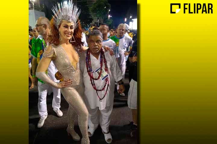 Na década de 1980, participou da transmissão dos desfiles do Grupo Especial pela Rede Globo de Televisão e da gravação do CD com os sambas enredos das escolas do Grupo Especial.