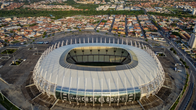 Arena Castelão, principal palco do futebol cearense