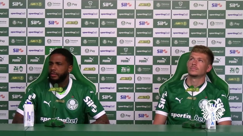 Micael e Fuchs comentam pressão e disputa por titularidade no Palmeiras