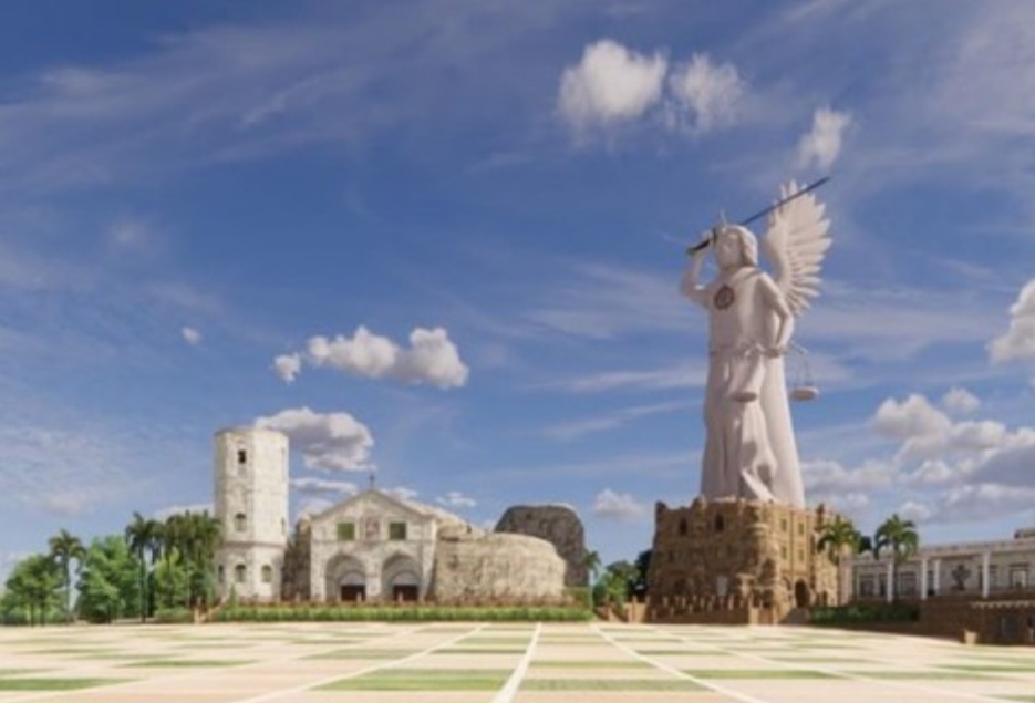 Miguel vem do hebraico Mika'el, que significa Quem como Deus? Este nome é uma expressão da sua posição como defensor da soberania de Deus.