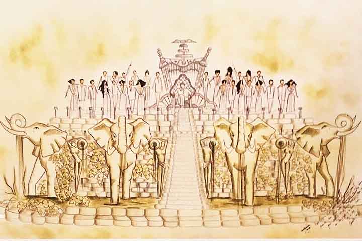 No primeiro processo, voltado às ferragens, é trabalhada a suspensão, com molas amortecedores para absorver qualquer irregularidade no desfile e suportar o peso. Eles possuem amortecedores, embreagem e pneus, que devem estar em ótimos estados. 