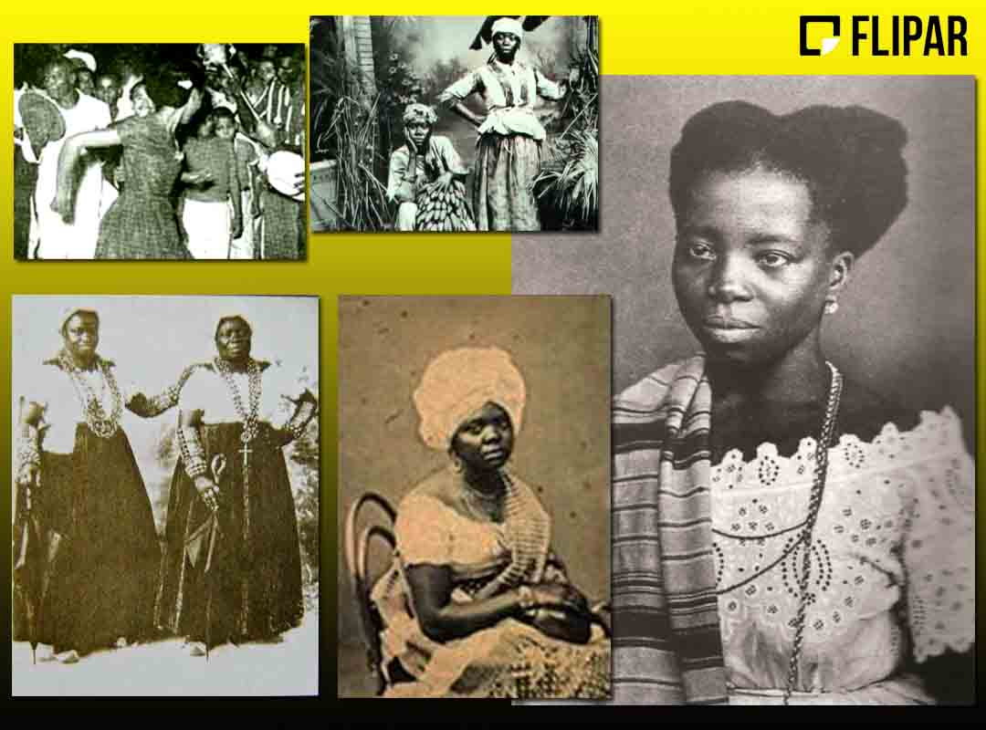 A figura da baiana teve um dos seus nomes mais importantes no início do século XX. Trata-se de Hilária Batista de Almeida, conhecida como Tia Ciata, uma das figuras mais influentes para o surgimento do samba carioca. Também iniciada no candomblé em Salvador por Bamboxê Obiticô e era filha de Oxum.