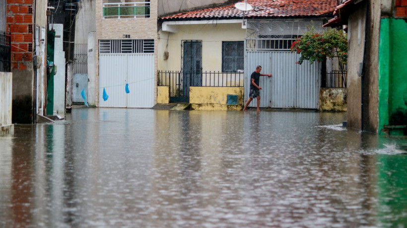 Cidade acumulou diversos pontos de alagamento durante chuvas no começo do ano