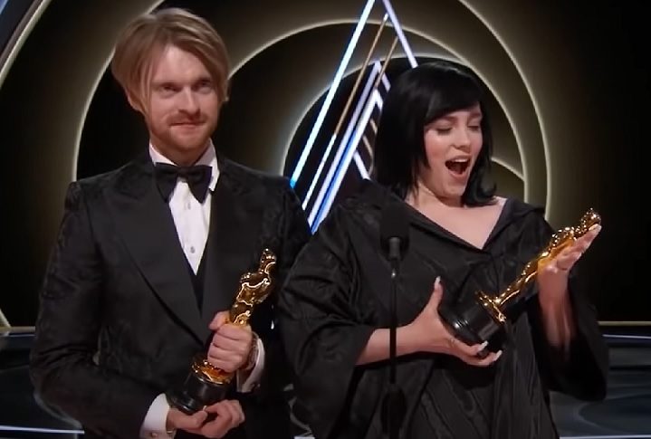 Na competição com artistas como Beyoncé e Van Morrison, Eilish levou o prêmio de Melhor Canção Original. Em 2024, ela repetiu o feito com What Was I Made For?, da trilha sonora de Barbie (2023).