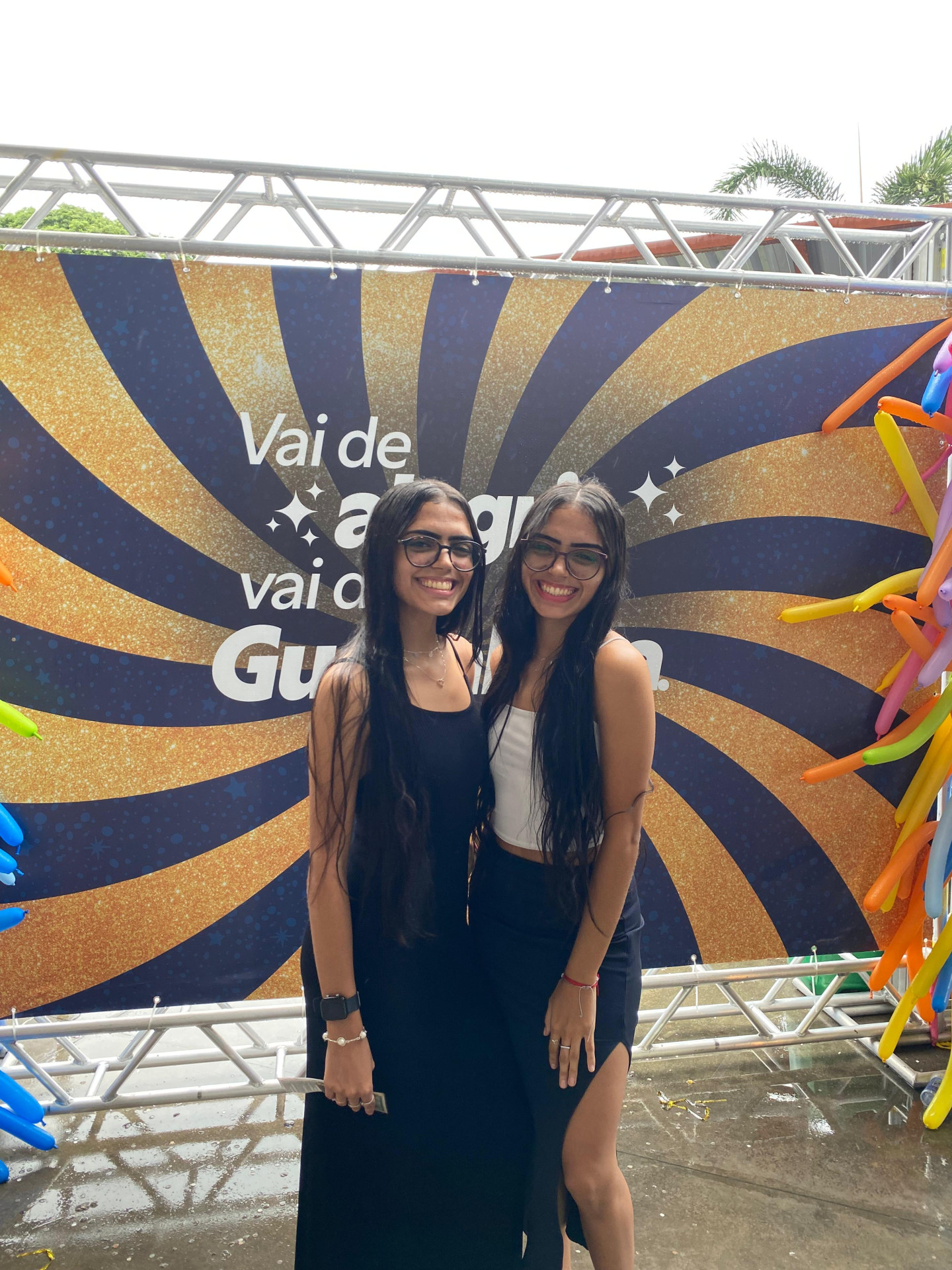  As gêmeas Maria Isabel e Maria Isabele, de 19 anos