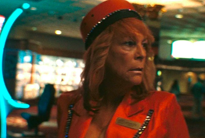 Jamie Lee Curtis: Outra que esteve em ”The Last Showgirl” e não foi lembrada no Oscar foi Jamie Lee Curtis, apesar de ter sido indicada ao BAFTA e ao Prêmio do Sindicato dos Atores (SAG) na categoria de Melhor Atriz Coadjuvante.