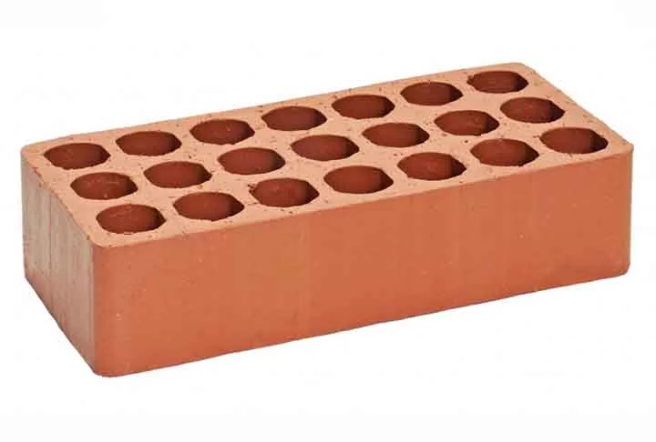 Tijolo laminado: Feito de cerâmica de alta qualidade e com acabamento fino, geralmente usado para fins estéticos em revestimentos externos ou internos.