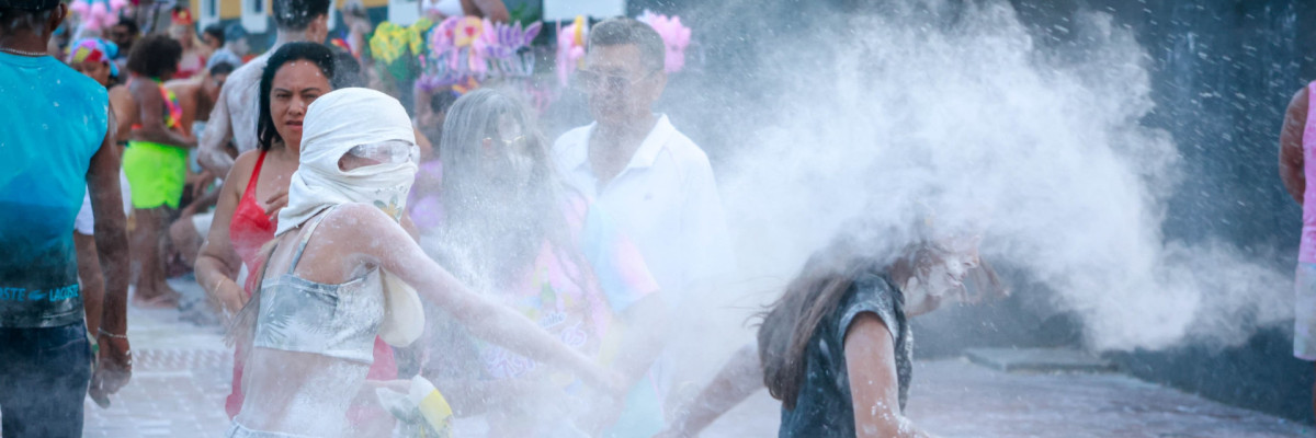 Mela-mela é tradição no Paracuru