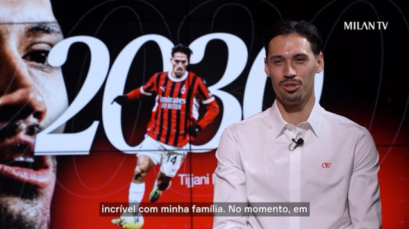 Reijnders comenta renovação com o Milan: 'Muito especial'