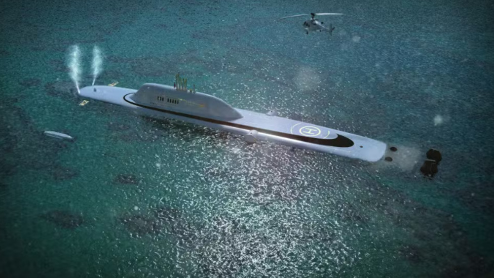 Um veículo tem atraído a cobiça dos bilionários:  um iate que pode ficar submerso durante até um mês. A empresa austríaca Migaloo divulgou fotos do superiate chamado de M5.