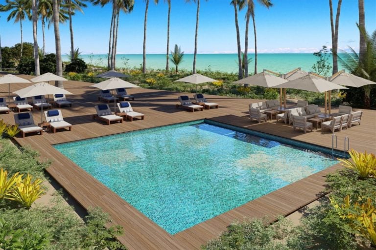 O Fasano Trancoso conquistou a décima colocação no ranking, sendo elogiado pela sua combinação de luxo, visual e regalias. 