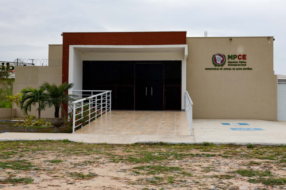 Fachada da sede do Ministério Público em em Santa Quitéria(Foto: Samuel Setubal) Fachada da sede do Ministério Público em em Santa Quitéria(Foto: Samuel Setubal)