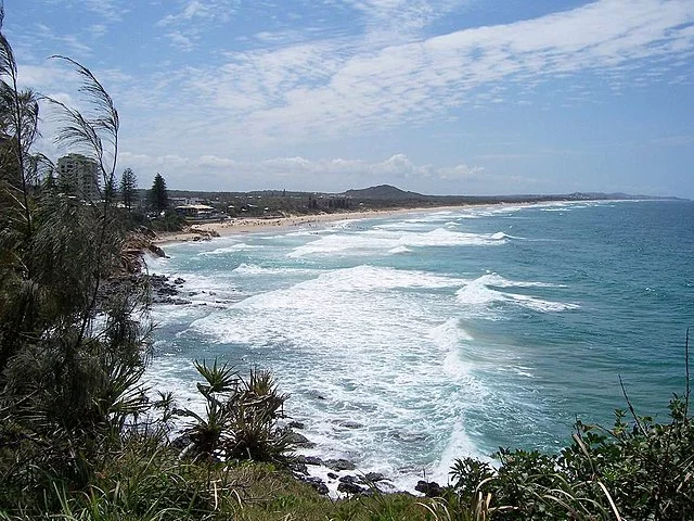 10ª Sunshine Coast - Austrália - 65km - A Sunshine Coast conta com praias de areia branca e uma área com mata que é destino de quem gosta de trilhas