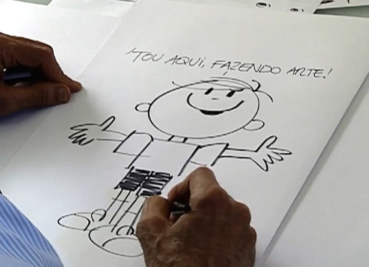 No entanto, a carreira artística de Ziraldo teve início mesmo no fim da década de 1940, quando ele começou a publicar frequentemente cartoons e charges em jornais e revistas. 