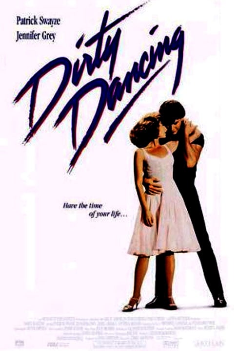 Dirty Dancing (1987), dirigido por Emile Ardolino e estrelado por Patrick Swayze e Jennifer Grey, conta a história de Baby, que se apaixona pelo instrutor de dança Johnny Castle durante férias familiares nos anos 60.