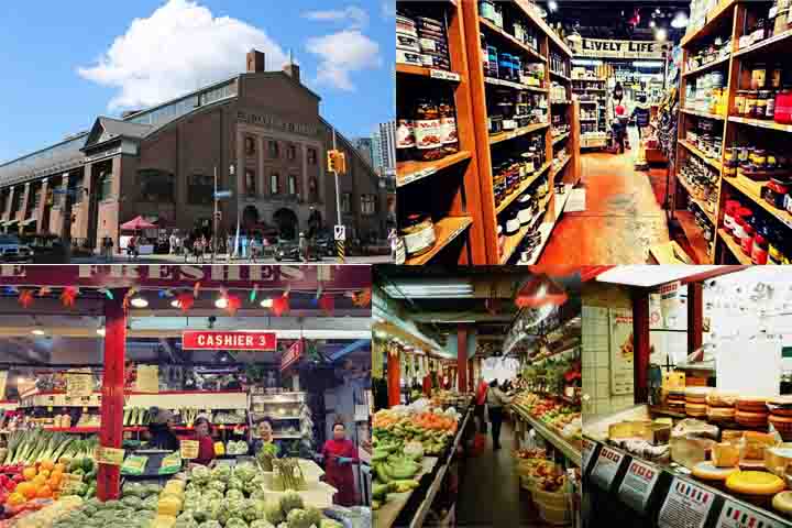 St. Lawrence Market (1803) – Mercado histórico, famoso por sua variedade gastronômica e produtos locais. Tem bancas que vendem queijos, frutos do mar, carnes e especiarias. Eleito um dos melhores mercados do mundo pela National Geographic.