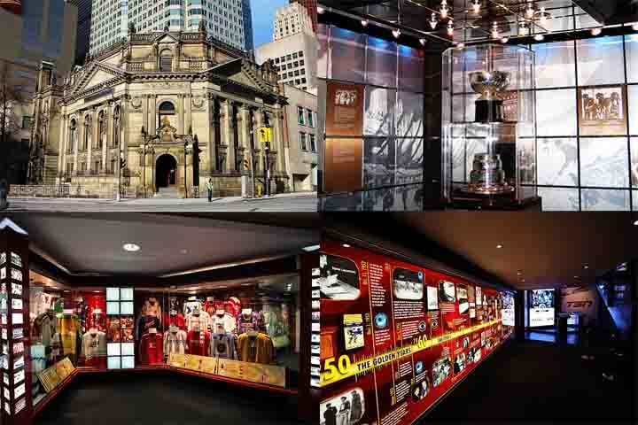 Hockey Hall of Fame (1943) – Museu dedicado ao hóquei, esporte nacional do Canadá. Exibe troféus, equipamentos históricos e homenageia grandes jogadores. Tem interatividades, incluindo um simulador onde visitantes podem testar habilidades.