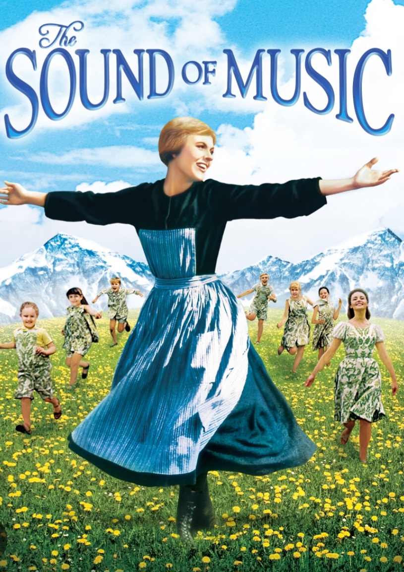 A Noviça Rebelde (1965), dirigido por Robert Wise, tem Julie Andrews e Christopher Plummer no elenco. O filme conta a história de Maria, uma noviça enviada para cuidar dos filhos do Capitão Von Trapp na Áustria nazista, criando laços de amor e resistência.