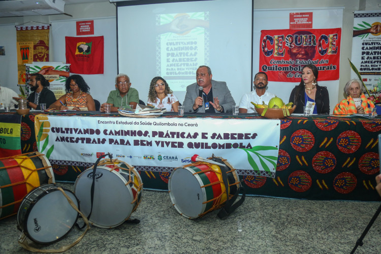 FORTALEZA-CE BRASIL, 10-03-2025 Primeiro evento focado exclusivamente na Saúde quilombola e contruido por quilombolas, no Sesc Iparana Caucaia .(CE)  (Foto Joao Filho Tavares O Povo)